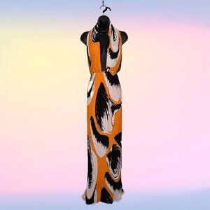 Tropical Floor Length Sundress